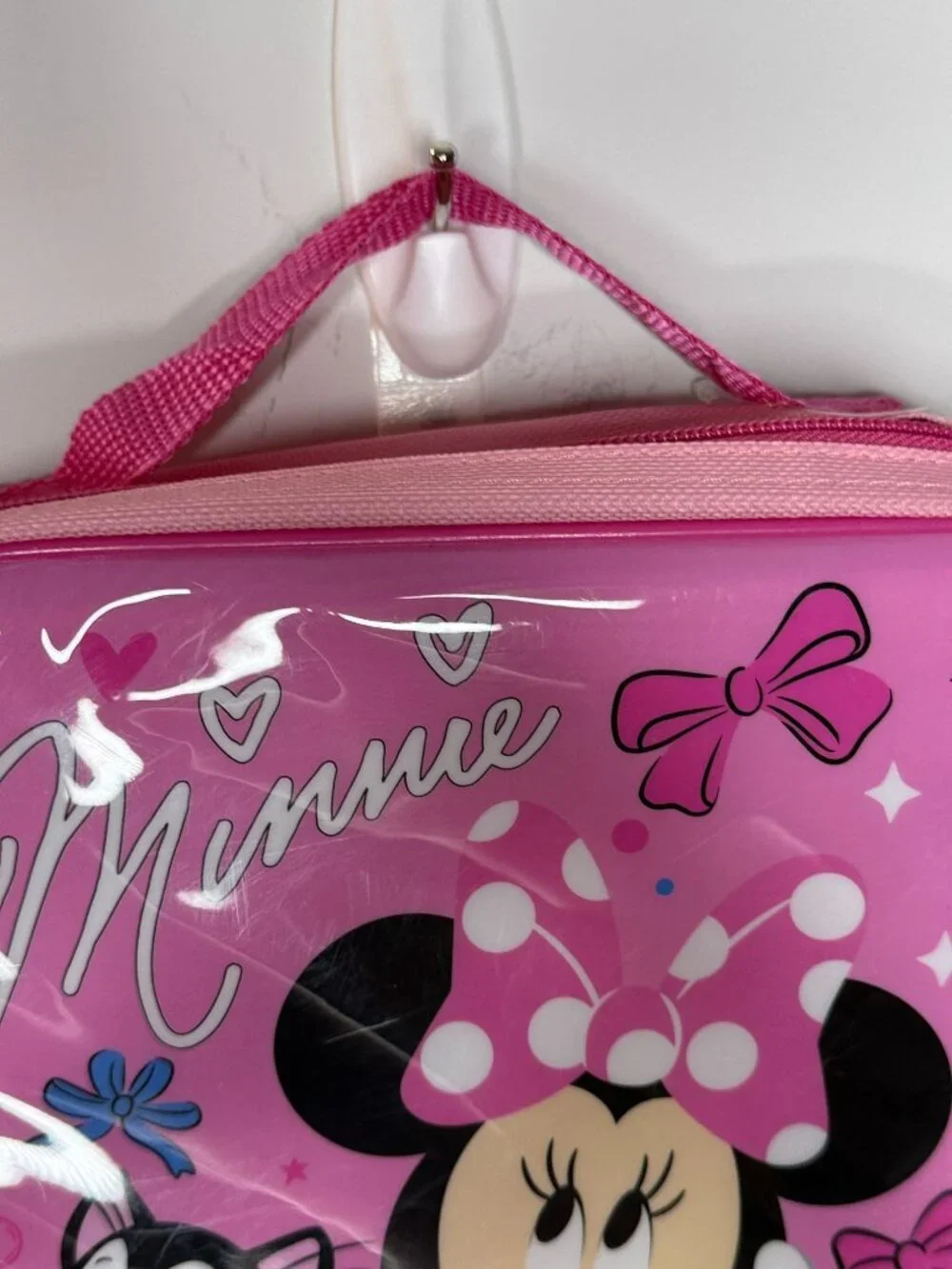 Disney Minnie Mouse Figaro Lunch Bag Kids Pink Lunch Box NWT